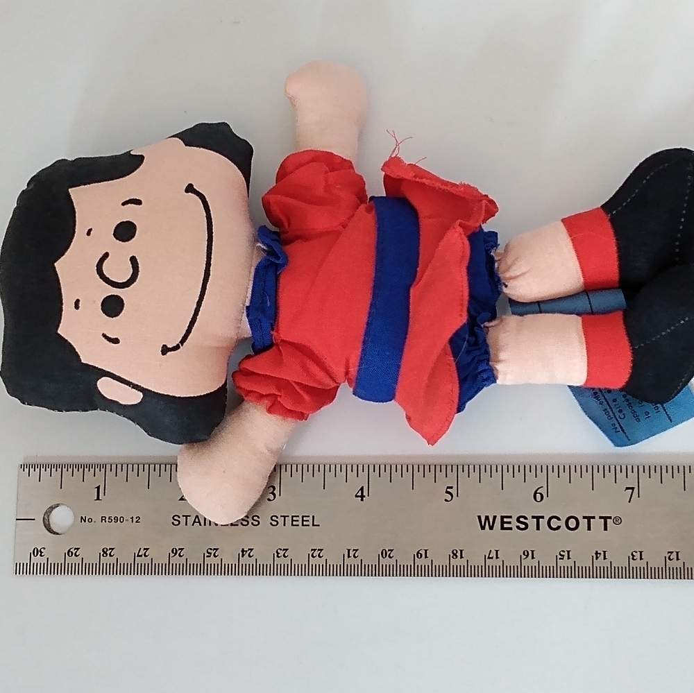 Vintage HTF 1952  Peanuts Lucy 8 Inch Stuffed Doll - Picture 12 of 13